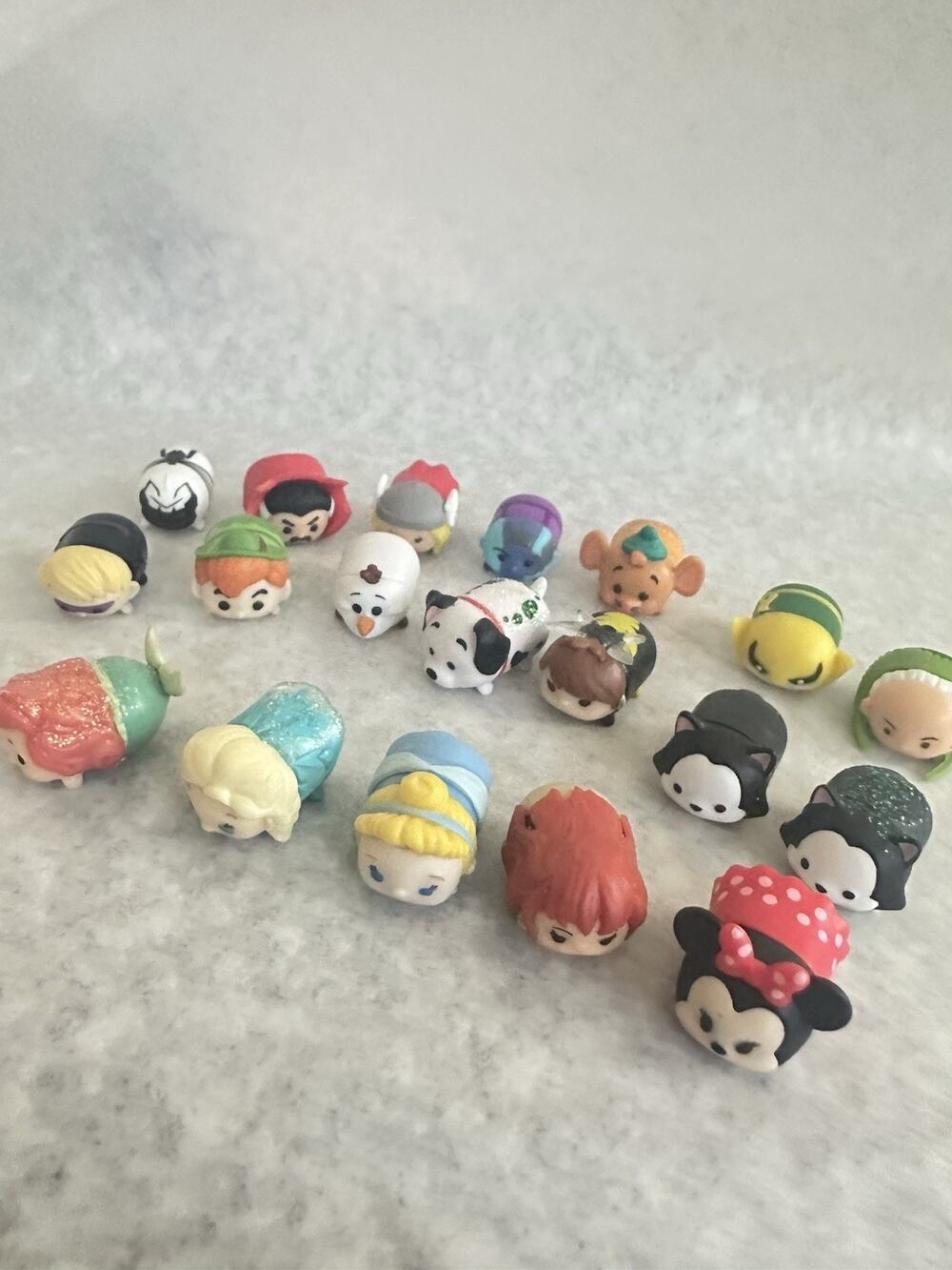 Lot Of 20 Disney Tsum Tsum Collectibles Toys Stackable Size Small